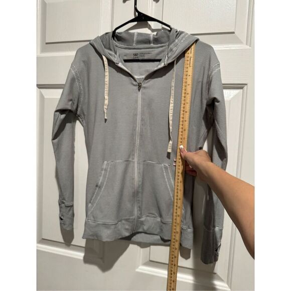 Albion Go To Sweet Stripe Lightweight Women’s Hoodie Zip Up Jacket XS - Picture 9 of 12